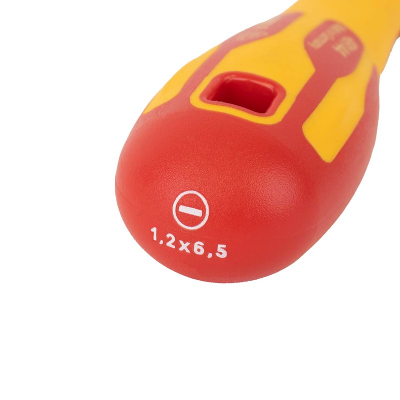 C.K Dextro VDE Slotted Screwdriver 8mm x 175mm, Electricians Insulated