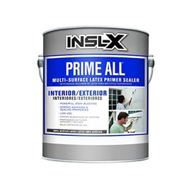 Benjamin Moore AP1000099-01 White 1 Gallon Insl-x Prime Flat Water-Based Acrylic Latex Primer, 128 Fl Oz