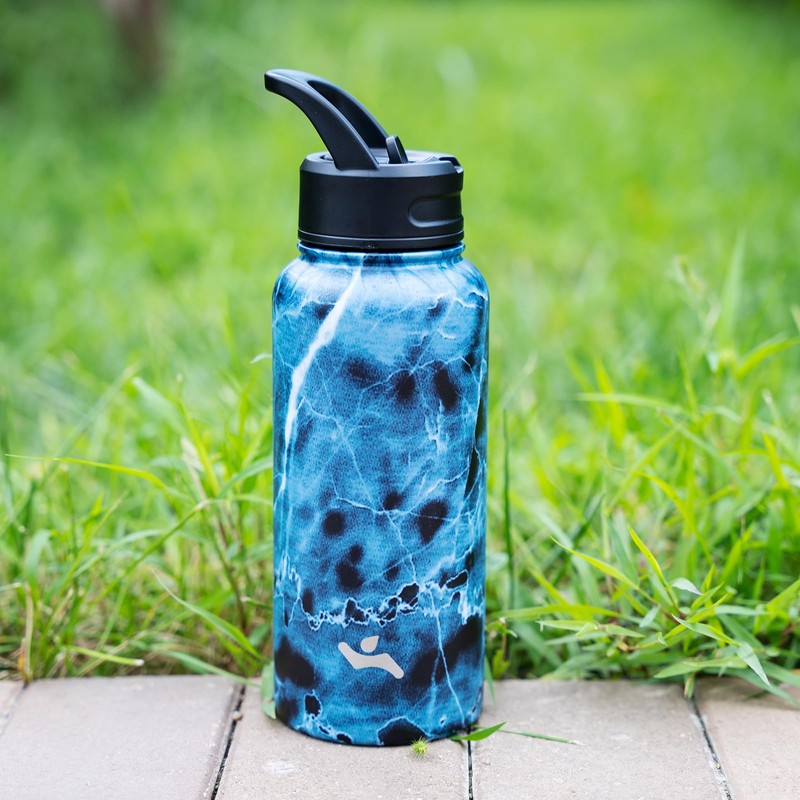 Konokyo 18 oz Insulated Water Bottle Stainless Steel Sport Bottles