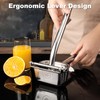 KYACHITOS Large Lemon Squeezer, 304 Stainless Steel Citrus Juicer, Heavy