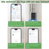 Electronic Door Lock 30/30 60 mm to 45/45 90 mm