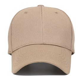 MAZELIKEHOOD Baseball Cap Adjustable Unisex Breathable Sport Solid Sun Hat for Women Men Khaki
