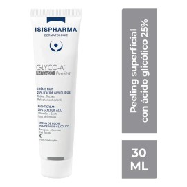 Isispharma Glyco-a Peeling Intenso 30ml Ácido Glicólico 25% Hipoalergénico Noche Piel Luminosa Manchas
