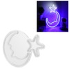 LED Neon Lamp USB Moon Star Pattern Sign Light Home