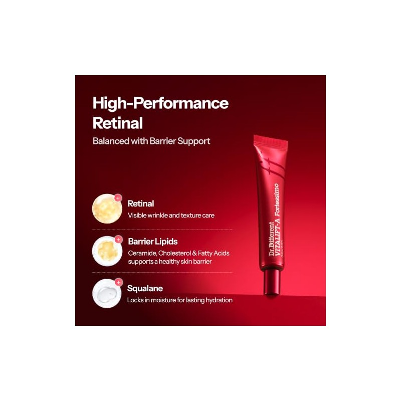 Dr.Different Vitalift-A Fortessimo Retinal 0.15 - Crema Antiarrugas De Grado