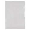 2 x 50 x A4 Clear Plastic Open Top &