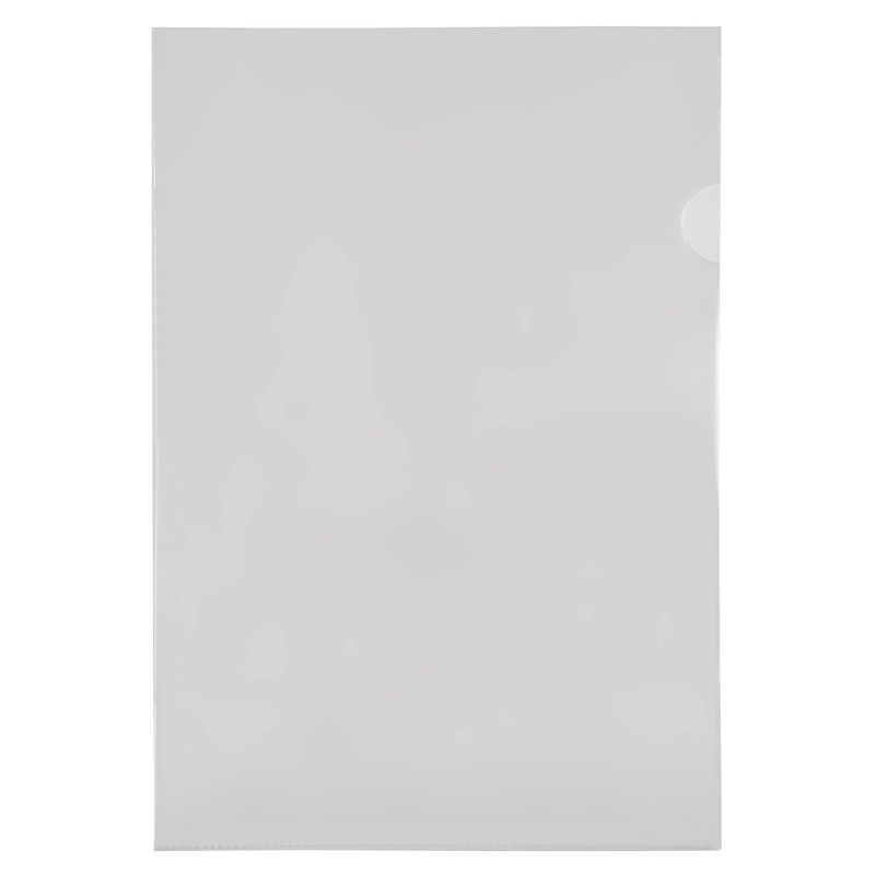 2 x 50 x A4 Clear Plastic Open Top &