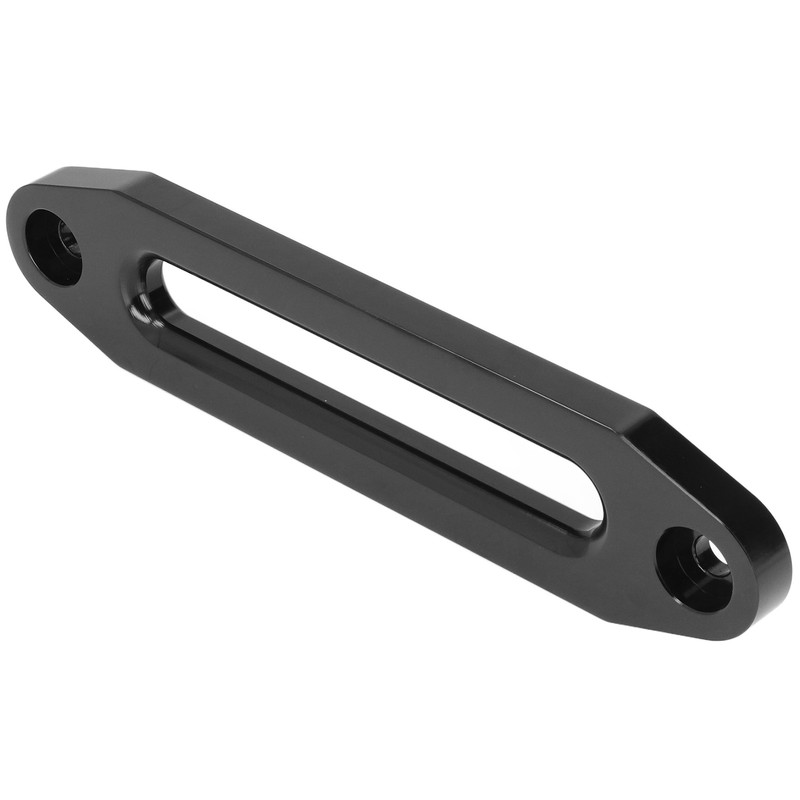 Winch Hawse Fairlead 10in/25.4cm 8000‑15000lb Loading Aluminium Anti Binding UniversalBlack