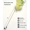 Goldelith Bar Spoon Set 10 Inch Stainless Steel Cocktail Mixing