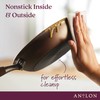 Anolon Advanced Hard Anodized Nonstick Deep Frying Pan/Skillet with Lid,