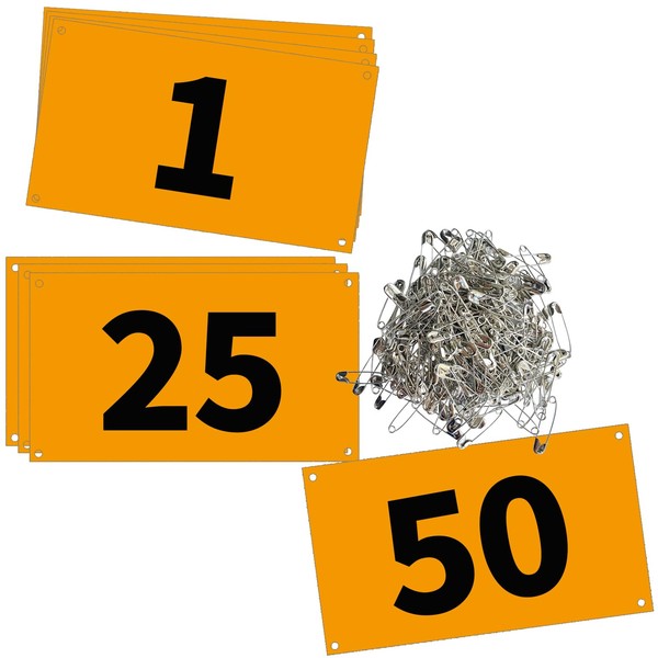 UISKOOPW Race Bib Numbers for Tryouts,Running Bibs for Races, Marathon