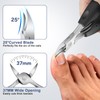 Toenail Clippers for Seniors Thick Toenails - Wide Jaw Opening