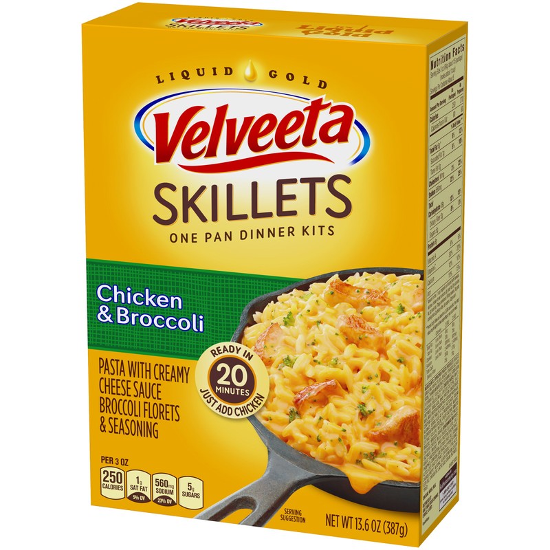 Velveeta Skillets Cheesy Chicken & Broccoli Dinner Kits (13.6 oz