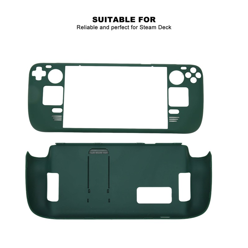 Kickstand Case for Steam Deck Hands Free Full Protection Fingerprint