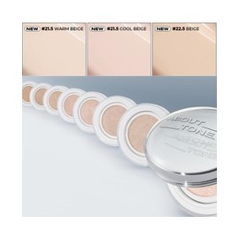 ABOUT TONE Skin Layer Fit Cushion SPF30/PA++ 13g, Color:02. 21 Warm Light