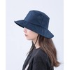 Kawadomi Seisakusho Rain Hat Bucket Hat Women's Size KW-BH101NV Navy