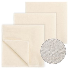 2Pcs Cheesecloth for Straining, 50x50cm Muslin Cloths for Cooking, Reusable Cheese Cloth for Straining, Baking, Decoration
