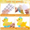 Joottuan 24 PCS Yellow Duck Non Slip Shower Stickers Cute
