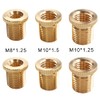 6-Piece Shift Knob Adapter Universal Car Shift Replacement Screws Shift