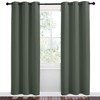 NICETOWN NICETOWN Blackout Curtain Panels, Dark Mallard, 1 Pair, 42