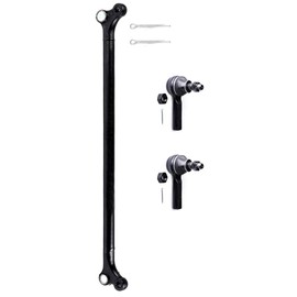 ASAPE 3 Pcs Suspension Kit - Fit 2000-2004 for Nissan Xterra, Include - Front Outer Tie Rod End and Center Drag Link OE# ES3466 DS80593