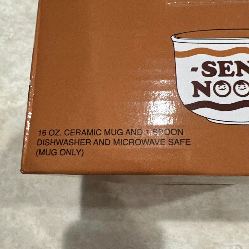 Mad Engine Maruchan Ramen Noodle Soup Mug With Spoon White