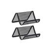 Ciieeo Metal Business Card Display Stand 4pcs Iron Mesh Holders