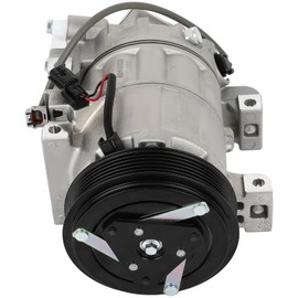 cciyu A/C Compressor with Clutch Compatible with Nissan XTRAIL 2.5L 2007-2011 Air Conditioning Compressor Fit for Nissan X-Trail 2.5L 2007-2014 AC Compressor