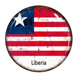 Vinyl Wall Quotes Stickers Liberia DIY Wall Art Decal Wall Decoration International Flag Bunting Banner Wall Sticker for Classroom Bathroom Suitcase Store 28in