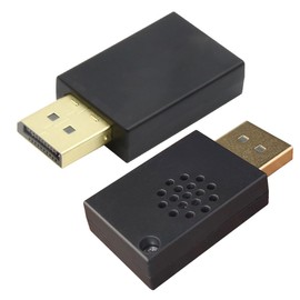 Xynsviu DP DisplayPort Video Card Display Emulator EDID Emulator Plug Display Port Dummy Compatible (8K (7680x4320@60Hz/30Hz))