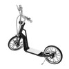 Deck Scooter Toys 13x16.5cm/5.1x6.5in Vivid DIY Alloy Material Black Miniature