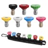 7 Bestgle Pack Pressure Washer Nozzle Tips Set, 1/4 Inch
