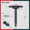 KOTARBAU® Set of 2 Cross Hinges 300 mm Shutter Hinge