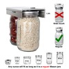 lopeztek Mason Jar Organizer Holder Rack for Food Storage, Under