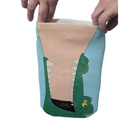 Heal with Appeal Amputee Sock, Gator Bite v1, 3PLY Residual Wound, Over Shrinker Sock