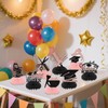 BOMXOI 8PCS Cosmetology School Survivor Honeycomb Centerpieces Cosmetology Graduation Decorations