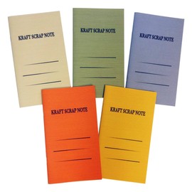 石原紙工 スクラップ手帖 5色セット K4F