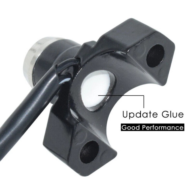 Feiteplus 7/8" 22mm Motorcycle Horn Switch Momentary Button Electric Power