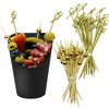 CAMKYDE [100 cups + 200 picks] 100 Pcs Charcuterie Cups