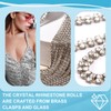PATIKIL 10 Yards Rhinestone Chain, 1 Roll 3mm Crystal Rhinestone