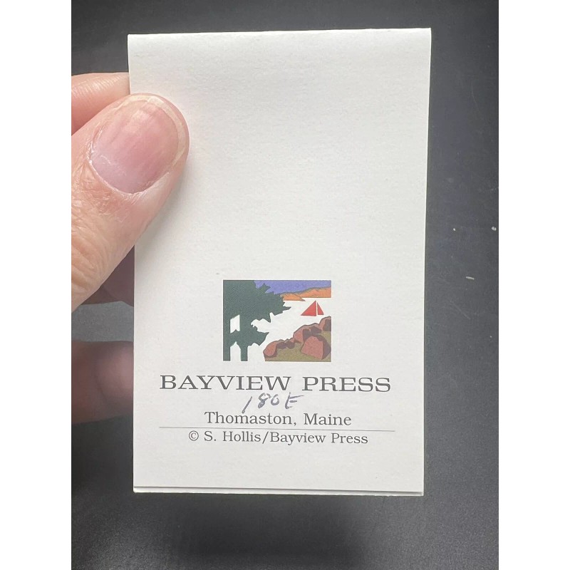bayview press dollhouse artwork print - 1:12 artwork - dollhouse