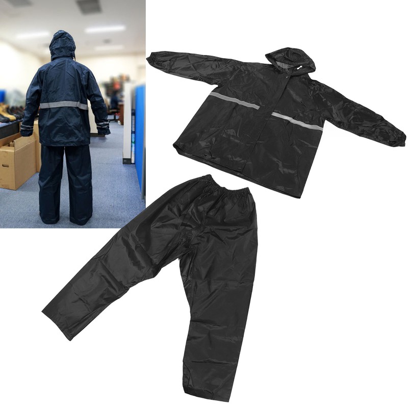 Rain Coat Pants Waterproof Full Body Raincoat Set Single Layer