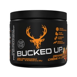 Bucked Up Pre-Workout Powder, 25 Serve (Orange Cream)