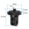 Aluminum Conversion Adapter, Durable, Lightweight, Mini Tripod Mount Adapter, 1/4
