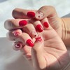Dara Beauty January 2025 Art of the MonthEmbo Ribbon Nail❣