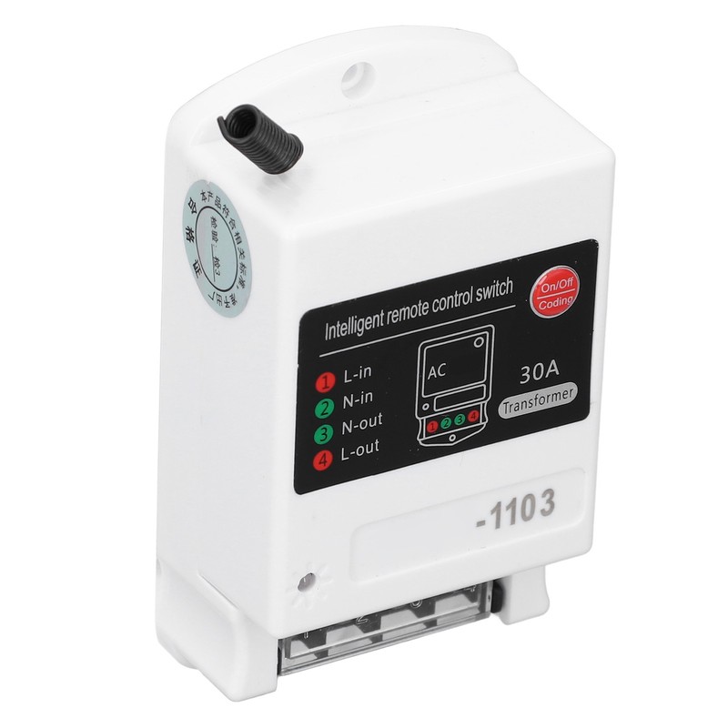 Remote Control Switch 30A Relay 3km Control Range Wireless Remote