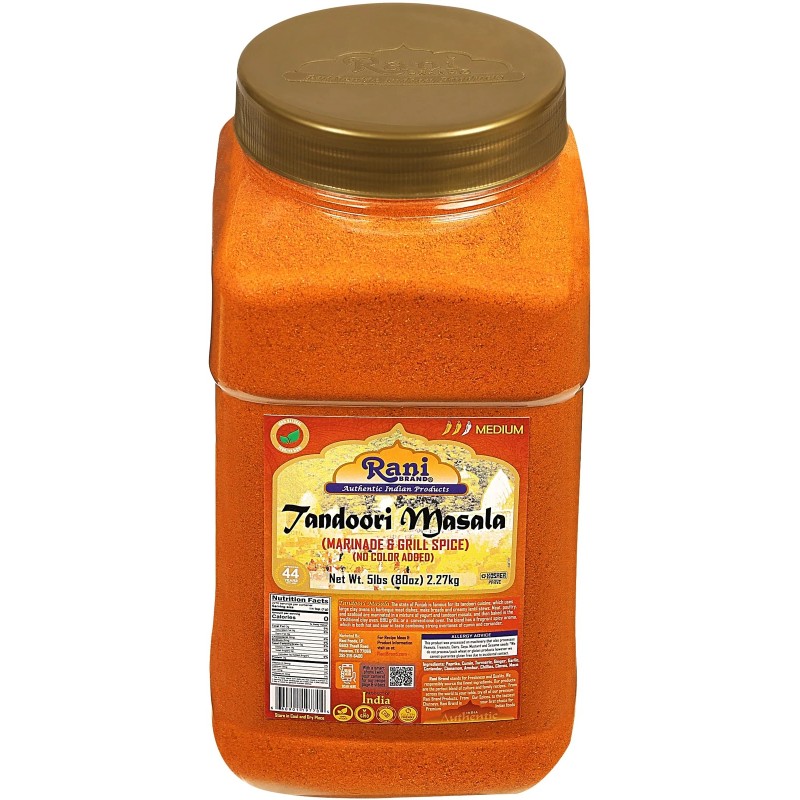 Rani Tandoori Masala Indian 11-Spice Blend 80oz (5lb)