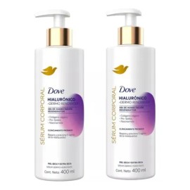 2 Sérum Corporal Hialurónico Dove Piel Extra Seca 400ml