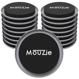 16 Grey 3 1/2 Inch Reusable Heavy-Duty Mover Large Appliance and Furniture Sliders Coasters Super Movers Tool Pads for Easy Moving Over Carpets and Carpeted Floors no Lifter Included