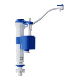 EasyDrain Universal Fill Valve for Toilet Tanks – Adjustable Height (9.8 to 14.4 in) – Built-in Water Filter – High & Low Pressure Compatible